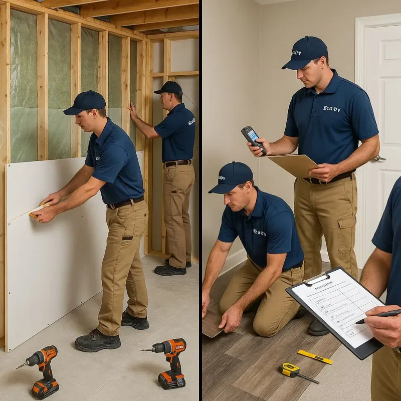 Repairs and Reconstruction process in Oildale, CA